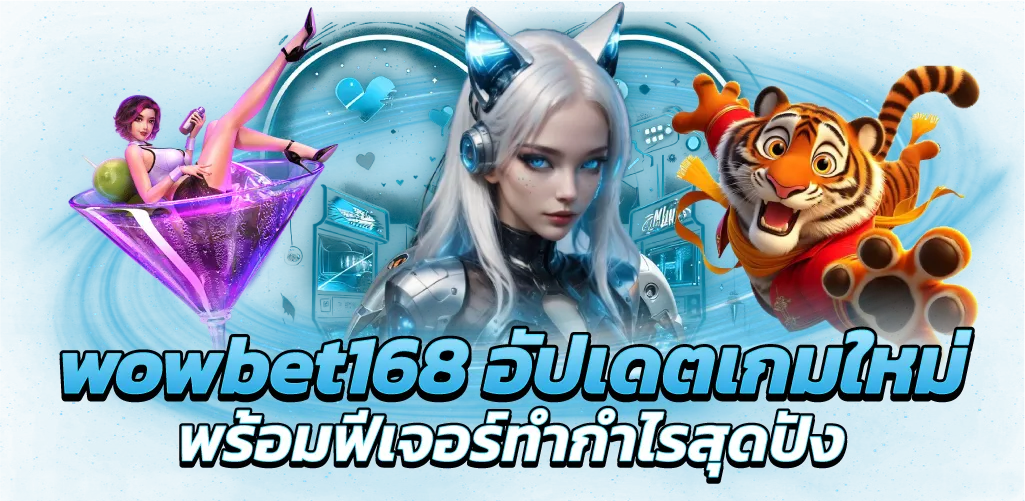 wowbet168 อัปเดตเกมใหม่ พร้อมฟีเจอร์ทำกำไรสุดปัง
